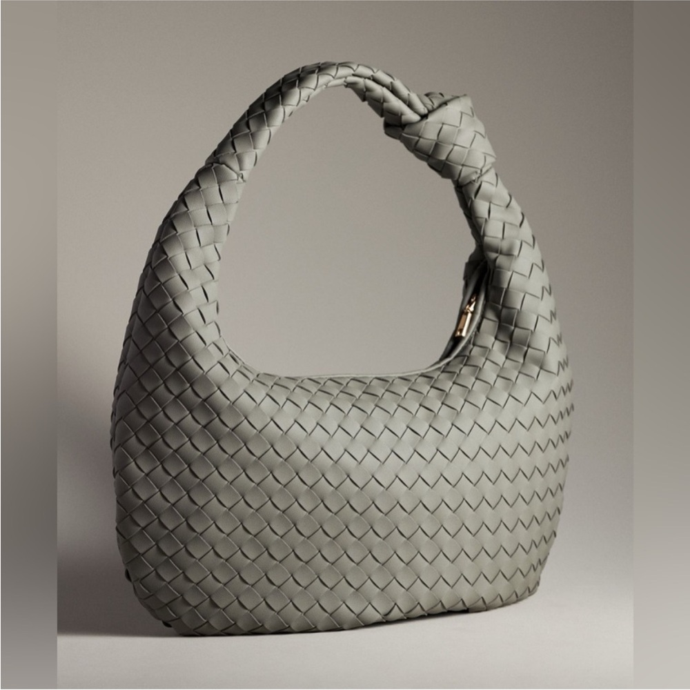 NWT Anthropologie The Brigitte Satchel by Melie Bianco: Oversized Edition
